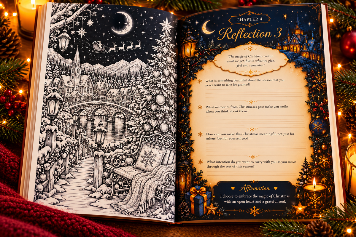 Christmas Calm – A Festive Colouring Journey
