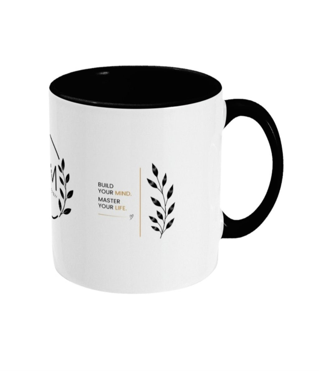 Mental Mastery Mindset Mug – Black & White