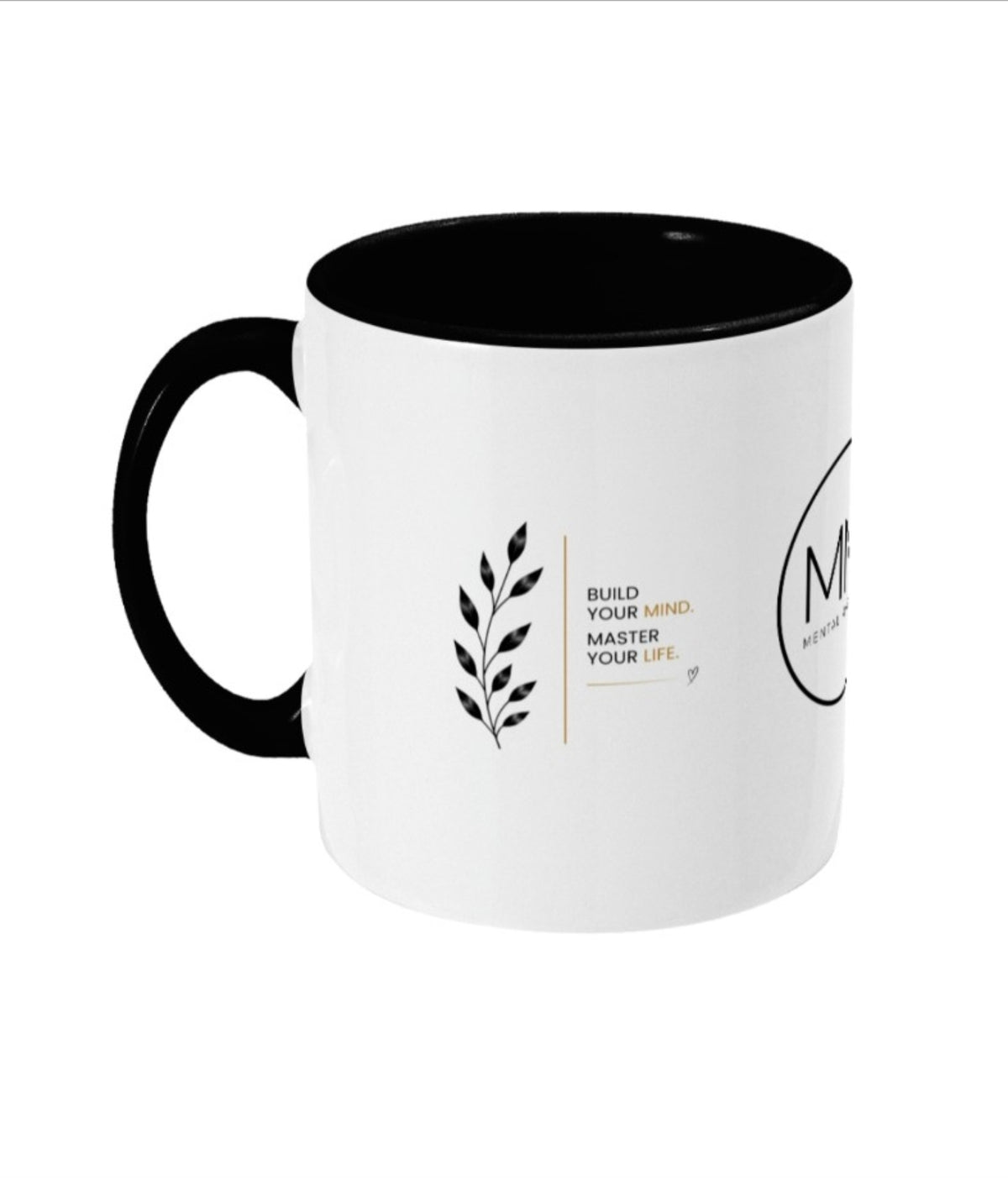Mental Mastery Mindset Mug – Black & White