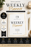 Mental Mastery — Weekly Planner