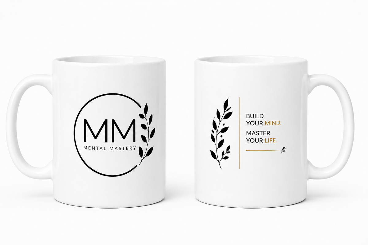 Mental Mastery Mindset Mug – White