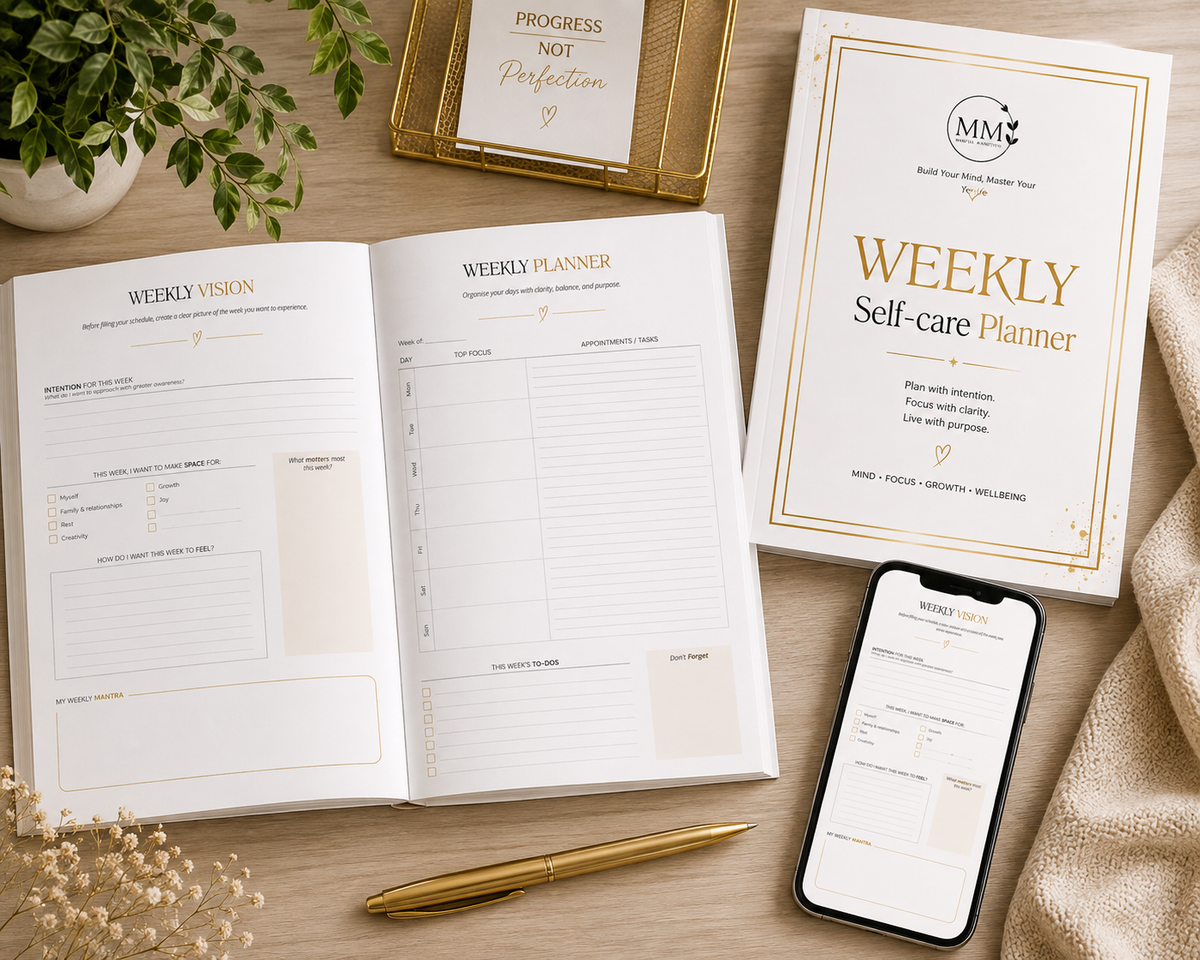 Mental Mastery — Weekly Self-Care Planner